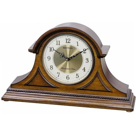 RHYTHM Rhythm CRH216UR06 Wsm Remington ll Wooden Musical Clock CRH216UR06